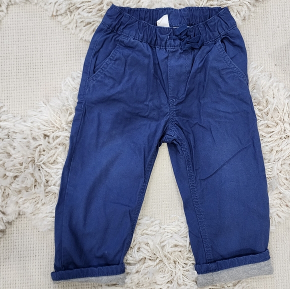Gap, two, 2T boys fully lined pants blue and Camo (EUC) - Picture 9 of 10